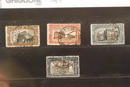 REGNO D'ITALIA - 1926, Milizia I 4 valori cpl. (206/09). Alto valore firmato...