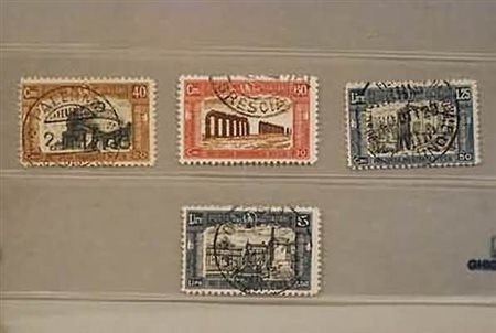 REGNO D'ITALIA - 1926, Milizia I 4 valori cpl. (206/09). Il 5 lire firmato...