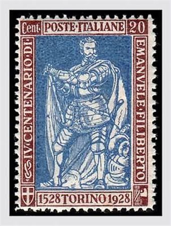 REGNO D'ITALIA - 1928, Emanuele Filiberto, 13 valori cpl. (226/38) ben...