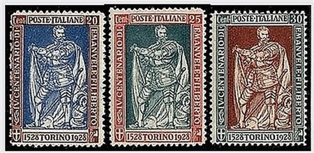 REGNO D'ITALIA - 1928, Emanuele Filiberto, 13 valori cpl. (226/38).(GOMMA...