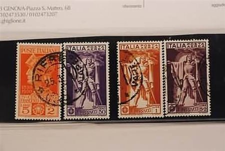 REGNO D'ITALIA - 1930, Ferrucci, l'alto valore (280) + la posta aerea...