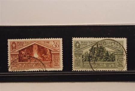 REGNO D'ITALIA - 1930, Virgilio, i 2 alti valori (289/90). Annulli non...