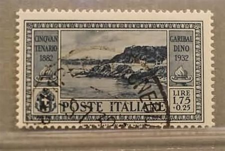REGNO D'ITALIA - 1932, Garibaldi 1,75 lire + 25 c. (322). (Caffaz).(USATO)