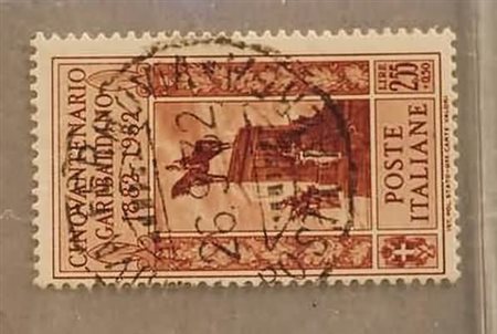 REGNO D'ITALIA - 1932, Garibaldi 2,55 lire + 50 c. (323). (Sorani).(USATO)