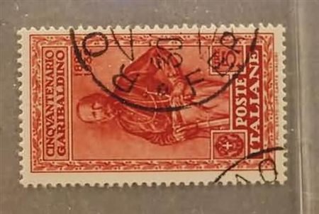 REGNO D'ITALIA - 1932, Garibaldi 5+1 lra (324). (Caff., Fiecchi).(USATO)