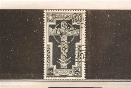 REGNO D'ITALIA - 1933, Anno Santo 2,55 + 2,50 lire (349). (Cert....