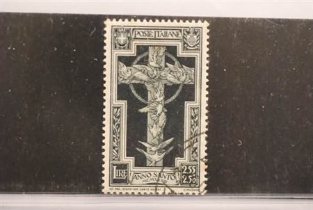 REGNO D'ITALIA - 1933, Anno Santo 2,55 + 2,50 lire (349). (Donnini).(USATO)