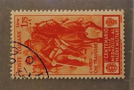 REGNO D'ITALIA - 1934, Medaglie 1,75+1 lira (374). (Raybaudi).(USATO)