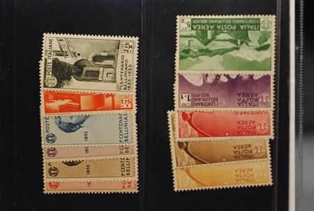 REGNO D'ITALIA - 1935, Bellini, 11 valori cpl. (388/93+A.90/94).(GOMMA INTEGRA)