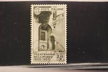 REGNO D'ITALIA - 1935, Bellini 2,75+2 lire (393) annullo da esaminare.(USATO)