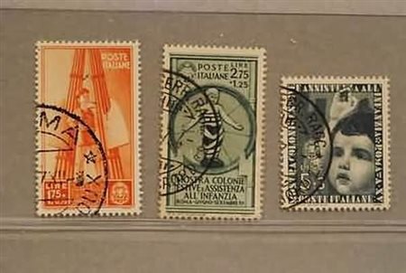 REGNO D'ITALIA - 1937, Colonie estive, i 2 alti valori (414/15). (Caffaz,...