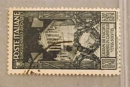 REGNO D'ITALIA - 1937, Augusto 2,55+2 lire (425). (Raybaudi).(USATO)