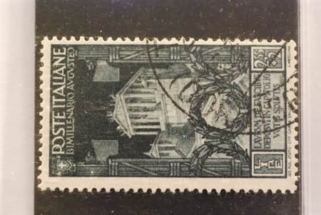 REGNO D'ITALIA - 1937, Augusto 2,55+2 lire (425). (Colla).(USATO)