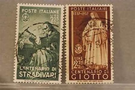 REGNO D'ITALIA - 1937, Uomini illustri, i 2 alti valori (434/435). (Sorani,...