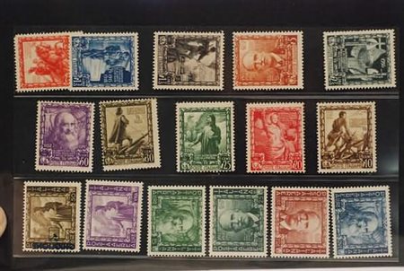 REGNO D'ITALIA - 1938, Impero 16 valori cpl. (439/48+A.111/116).(GOMMA INTEGRA)