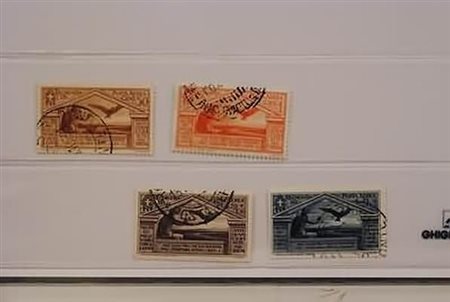 REGNO D'ITALIA - 1930, Posta aerea, Virgilio 4 valori cpl. (21/24) annulli da...