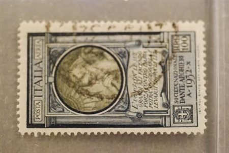 REGNO D'ITALIA - 1932, Posta aerea, Dante Alighieri 100 lire (41). (Cert....