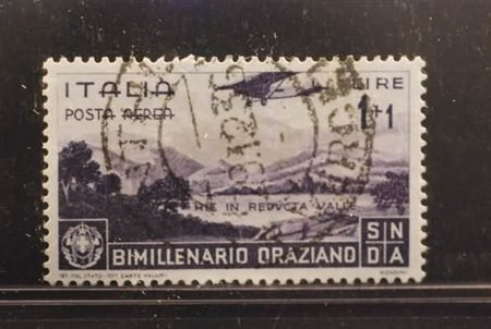 REGNO D'ITALIA - 1936, Posta aerea, Orazio 1 + 1 lira (98). (B.S. Oliva....