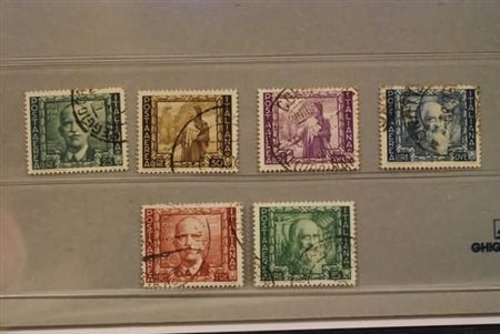 REGNO D'ITALIA - 1938, Posta aerea, Impero 6 valori cpl. (111/16).(USATO)