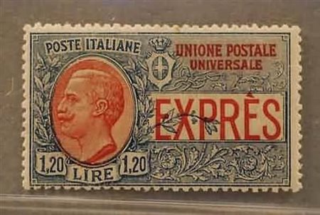 REGNO D'ITALIA - 1922, Espressi, 1,20 lire non emesso (8).(GOMMA INTEGRA)