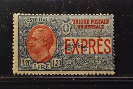 REGNO D'ITALIA - 1922, Espressi, 1,20 lire non emesso (8).(GOMMA INTEGRA)