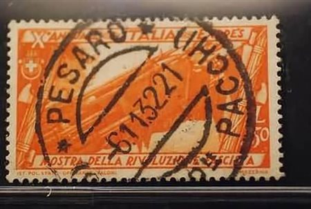 REGNO D'ITALIA - 1932, Espressi, Decennale 2,50 lire (18). (Caffaz).(USATO)