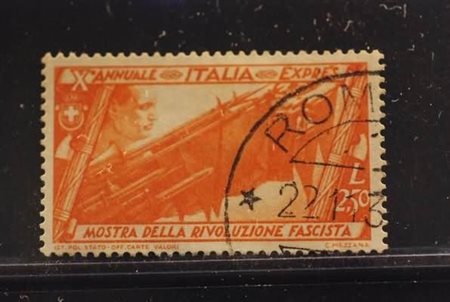 REGNO D'ITALIA - 1932, Espressi, Decennale 2,50 lire (18).(USATO)