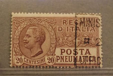 REGNO D'ITALIA - 1925, Posta pneumatica, 20 c. (8).(USATO)