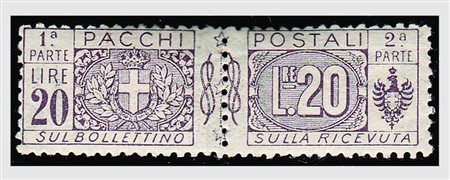 REGNO D'ITALIA - 1914-22, Pacchi postali, nodo di Savoia, 13 valori cpl....