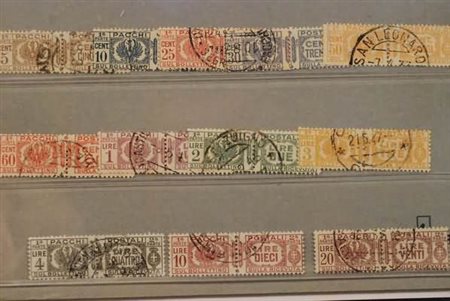 REGNO D'ITALIA - 1927-32, Pacchi postali, 12 valori cpl. (24/35).(USATO)