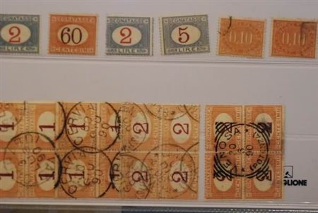 REGNO D'ITALIA - 1869-1933, Segnatasse, piccolo lotto di 4 esemplari nuovi +...