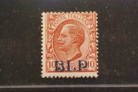 REGNO D'ITALIA - 1920, BLP, 10 c., soprastampa litografica I tipo (1). (Cert....