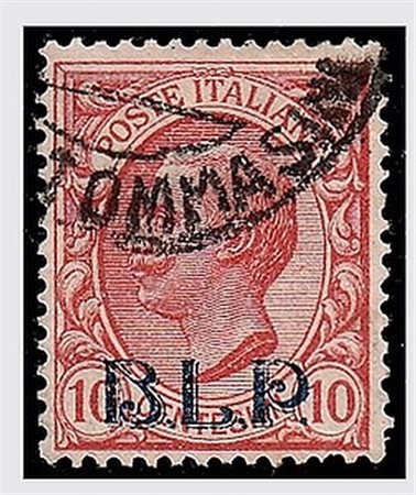 REGNO D'ITALIA - 1921, BLP, 10 c. soprastampa litografica I tipo (1)....