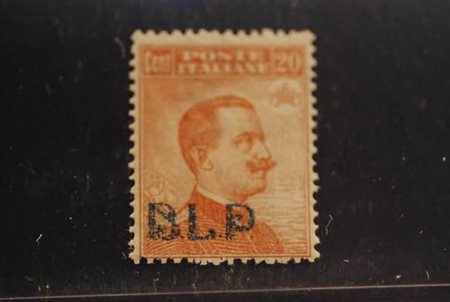REGNO D'ITALIA - 1921, BLP, 20 c. soprastampa litografica I tipo (2). (Cert....