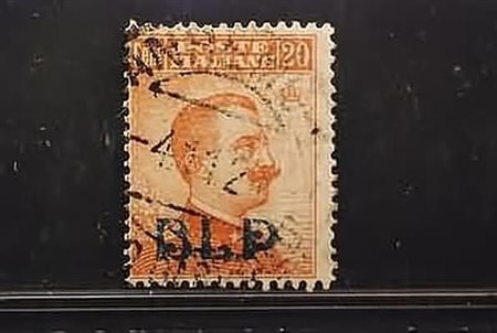 REGNO D'ITALIA - 1921, BLP, 20 c. soprastampa litografica I tipo (2). (Cert....
