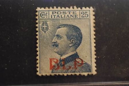 REGNO D'ITALIA - 1921, BLP, 25 c. soprastampa litografica I tipo (3). (E....