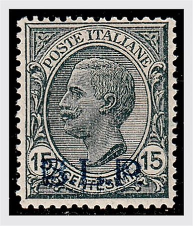 REGNO D'ITALIA - 1922, BLP, 15 c. soprastampa litografica II tipo (6) ben...