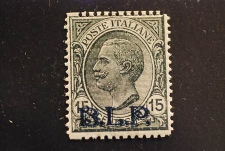 REGNO D'ITALIA - 1922, BLP, 15 c. soprastampa litografica II tipo (6)....