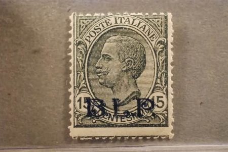 REGNO D'ITALIA - 1922, BLP, 15 c. soprastampa litografica II tipo (6)...