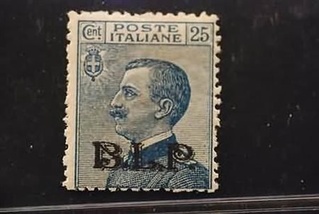 REGNO D'ITALIA - 1922-23, BLP 25 c. soprastampa litografica II tipo (8). Da...