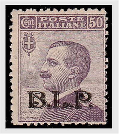 REGNO D'ITALIA - 1922-23, BLP, 50 c. soprastampa litografica II tipo (10)....