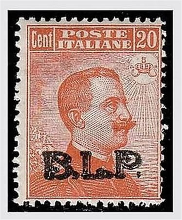 REGNO D'ITALIA - 1923, BLP, 20 c. arancio, soprastampa del III tipo (15)....
