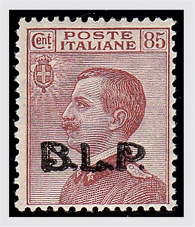 REGNO D'ITALIA - 1923, BLP, 85 c. soprastampa tipografica III tipo (18)...