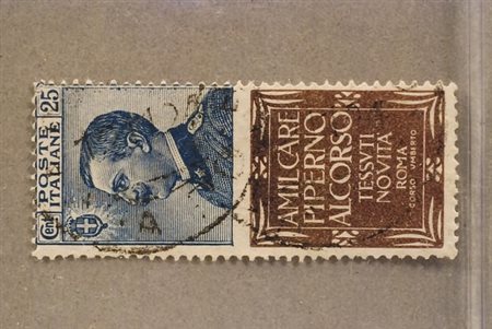 REGNO D'ITALIA - 1924, Pubblicitari, 25 c. PIPERNO (6).(USATO)