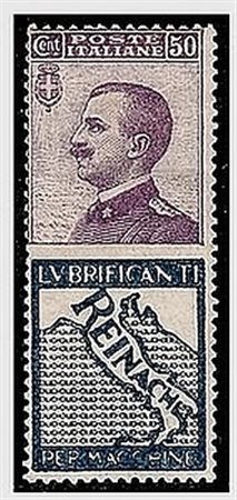 REGNO D'ITALIA - 1925, Pubblicitari, 50 c. REINACH (14). Punto di...