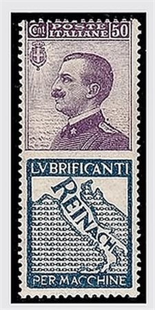 REGNO D'ITALIA - 1925, Pubblicitari, 50 c. REINACH (14).(GOMMA INTEGRA)