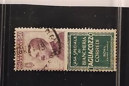 REGNO D'ITALIA - 1924, Pubblicitari, 50 c. TAGLIACOZZO (17).(USATO)