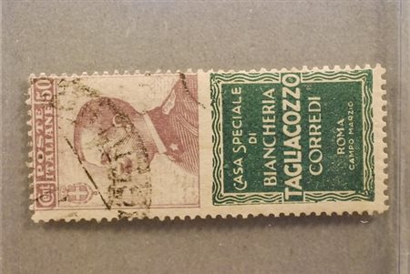 REGNO D'ITALIA - 1924, Pubblicitari, 50 c. TAGLIACOZZO (17).(USATO)