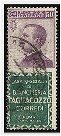 REGNO D'ITALIA - 1924, Pubblicitari, 50 c. TAGLIACOZZO (17). (Donnini).(USATO)