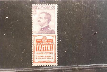 REGNO D'ITALIA - 1924, Pubblicitari, 50 c. TANTAL (18). (Cert....